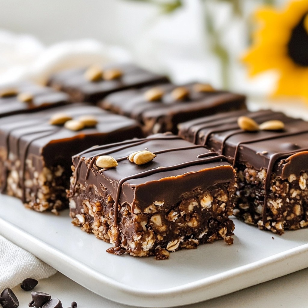 Nut-Free No-Bake Chocolate Sunflower Seed Bars Recipe