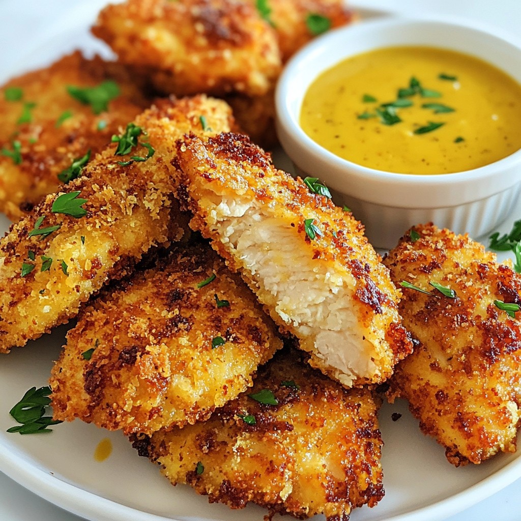 Honey Mustard Chicken Tenders Tasty Dinner Recipe