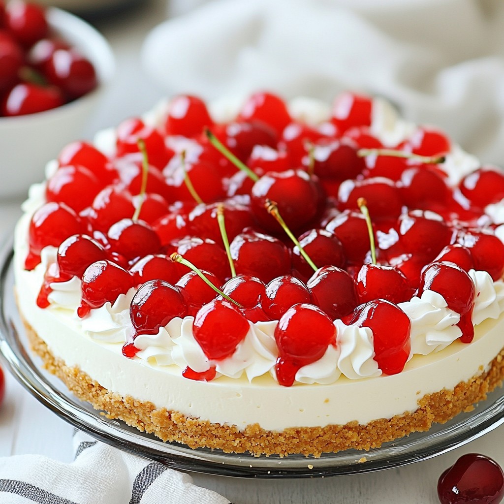 Luscious No-Bake Cherry Cheesecake Delight Today