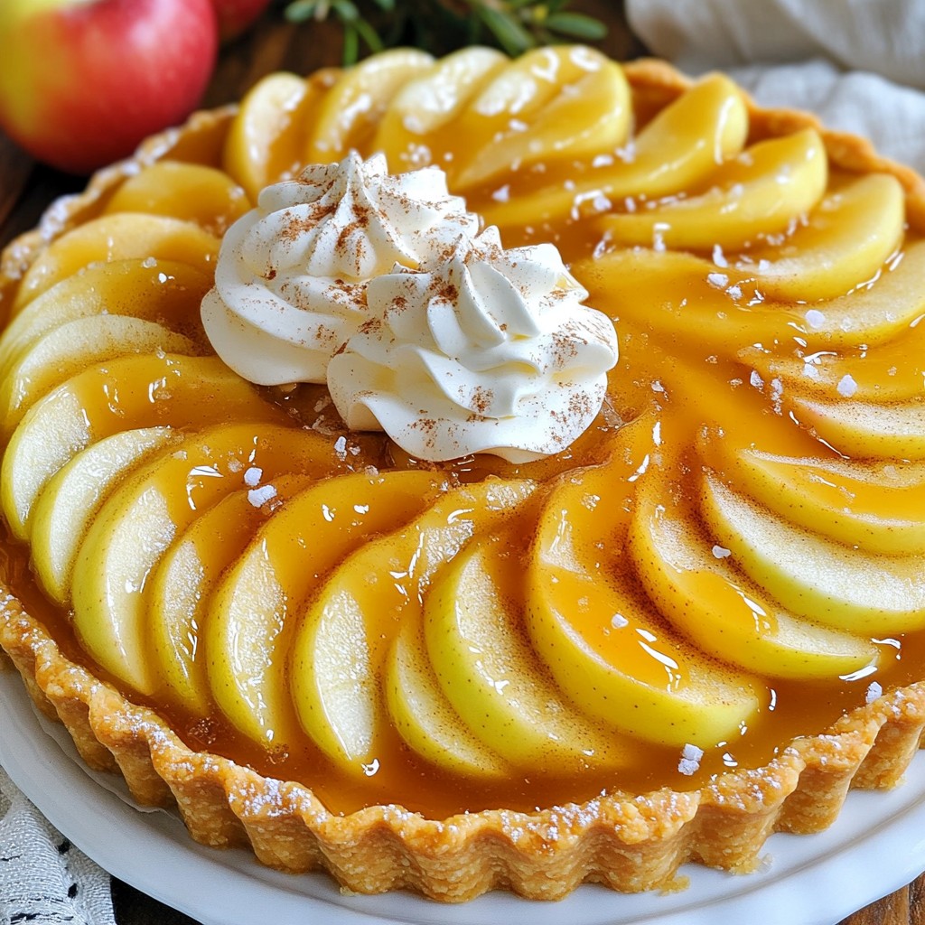 Salted Caramel Apple Tart Irresistible and Easy Recipe