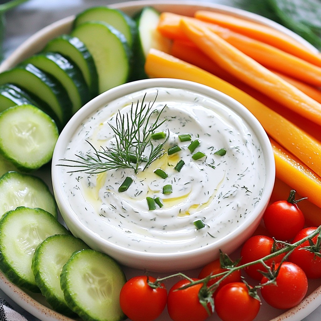 Greek Yogurt Ranch Dip Flavorful and Easy Recipe