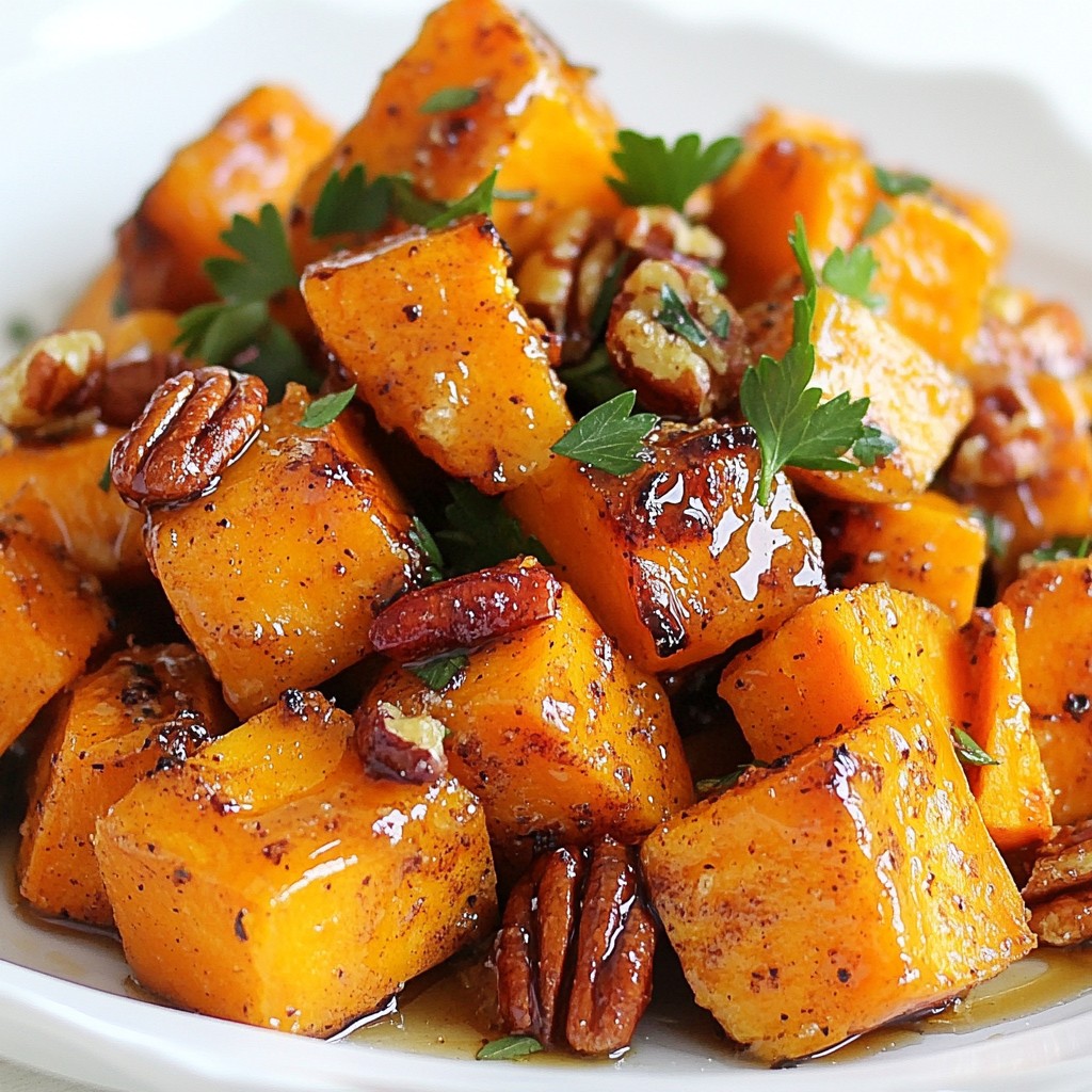 Maple Cinnamon Roasted Sweet Potatoes Delightful Dish
