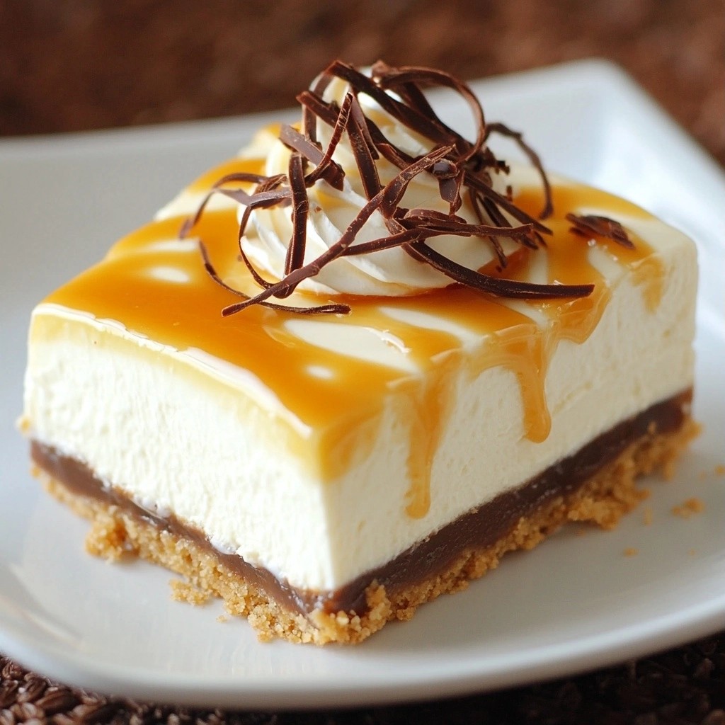 Silky No-Bake Dulce de Leche Cheesecake Delight