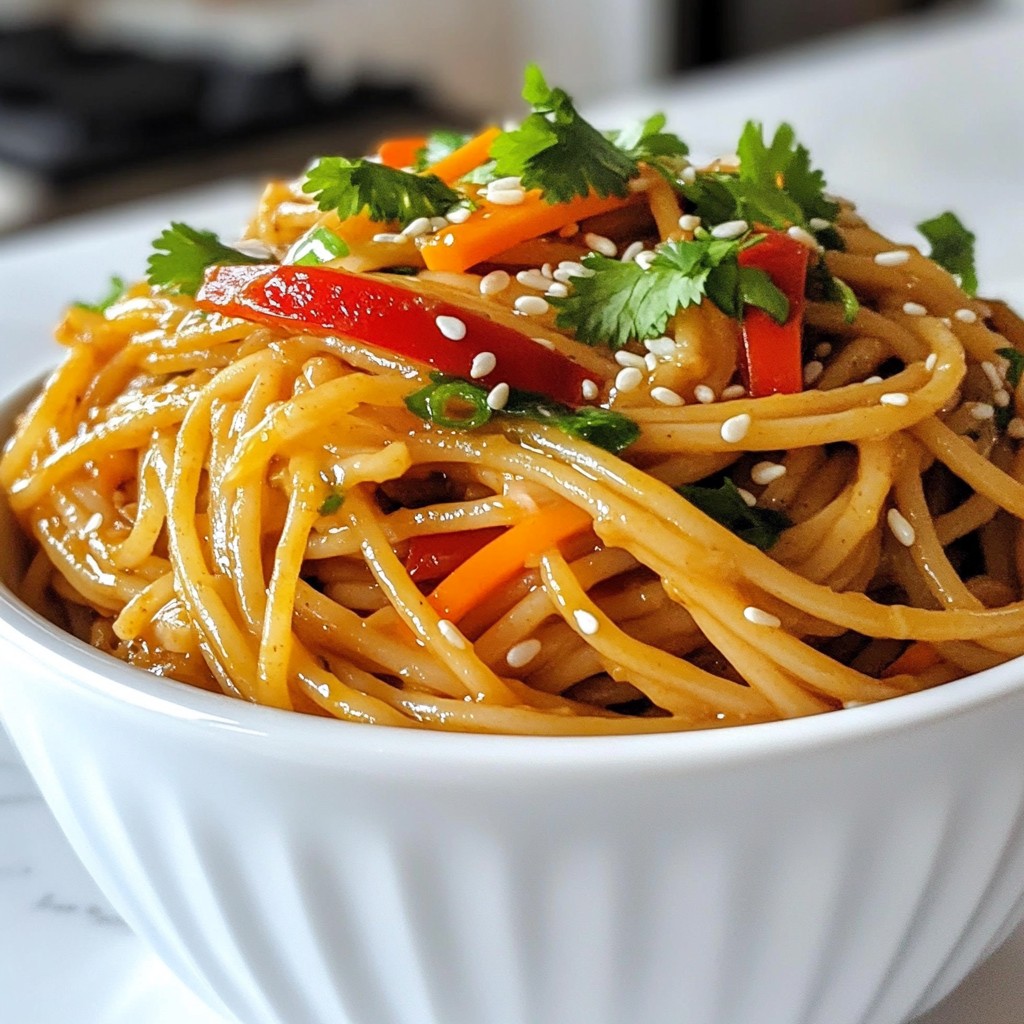 Spicy Sesame Noodles Flavor-Packed and Easy Recipe