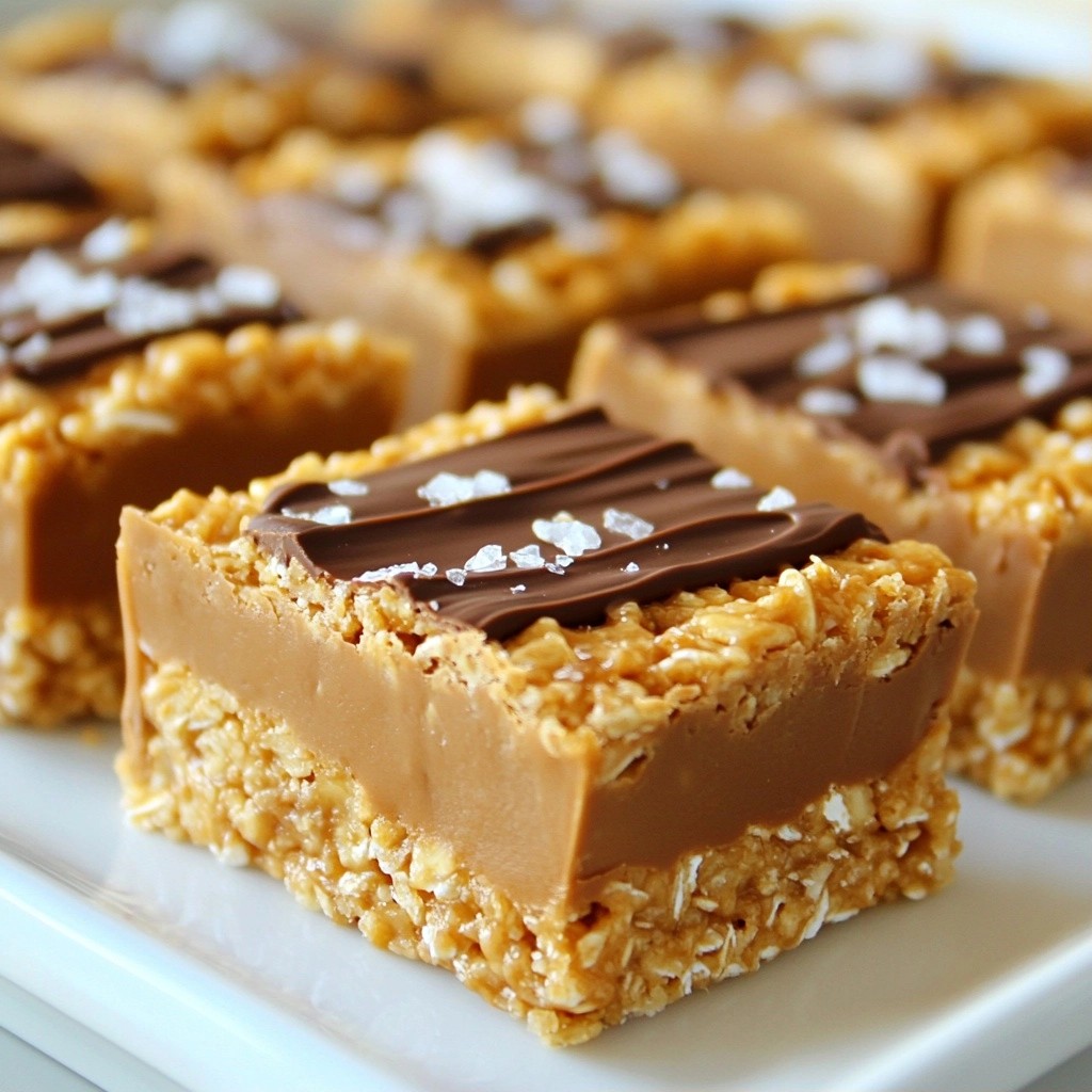 Crispy No-Bake Peanut Butter Cereal Bars Delight