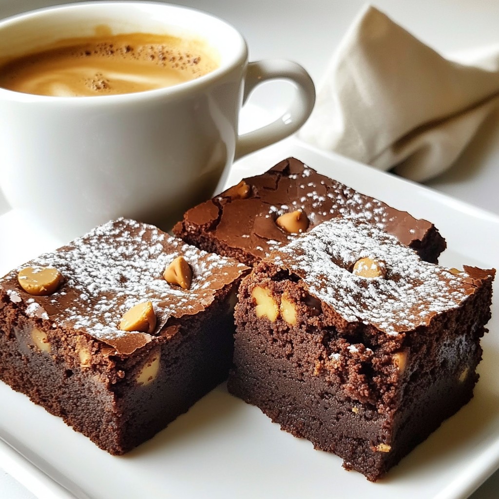 Chocolate Espresso Brownies Rich and Decadent Delight