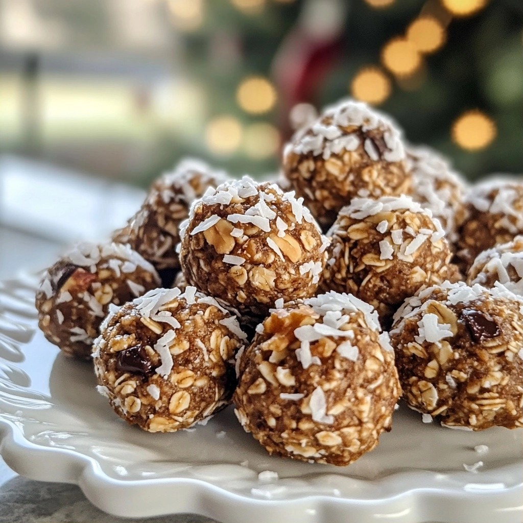 Festive No-Bake Ginger Molasses Bites Delight