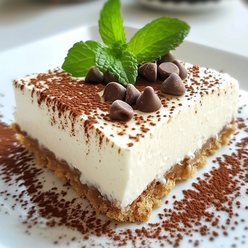 Velvety No-Bake Chocolate Chip Cheesecake Delight