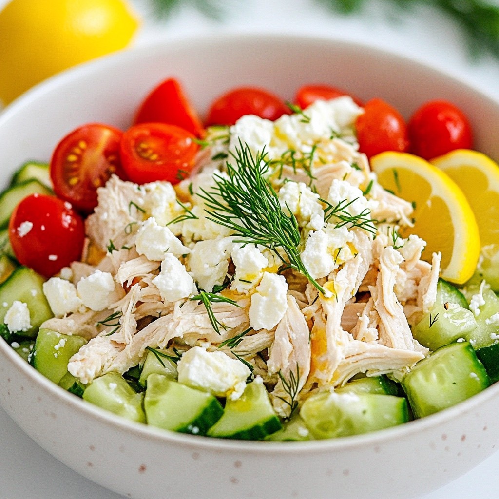 Greek Yogurt Chicken Salad Healthy and Flavorful Dish