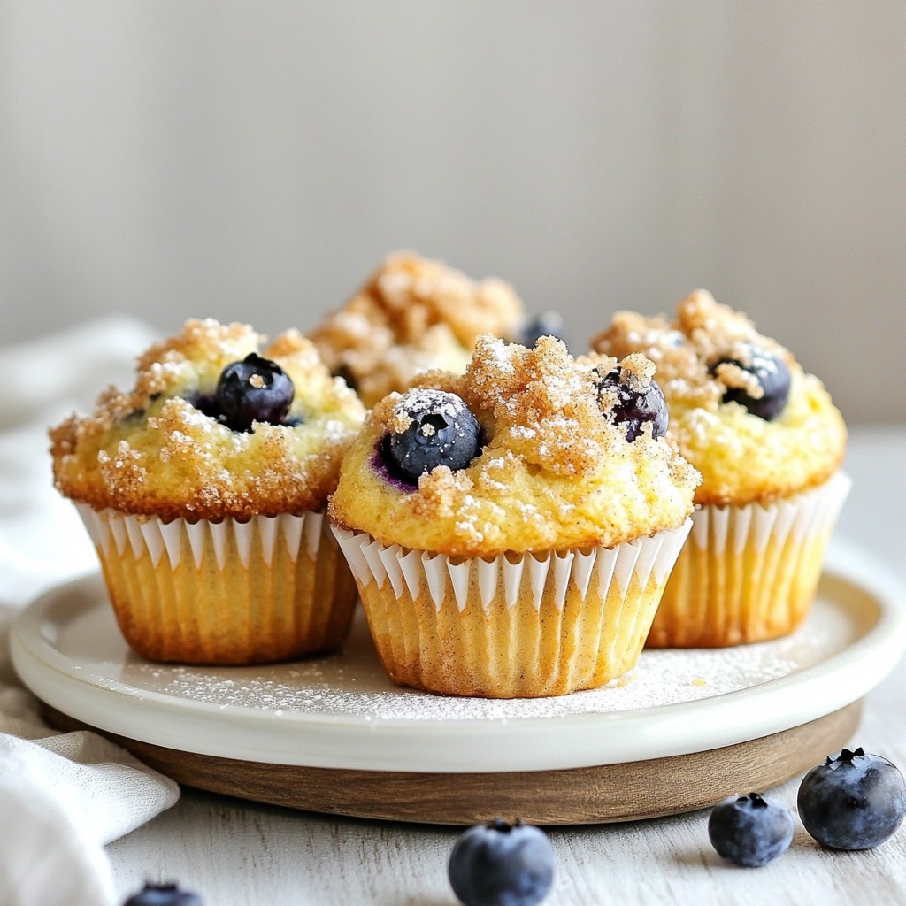 Blueberry Streusel Muffins Delicious Morning Treat