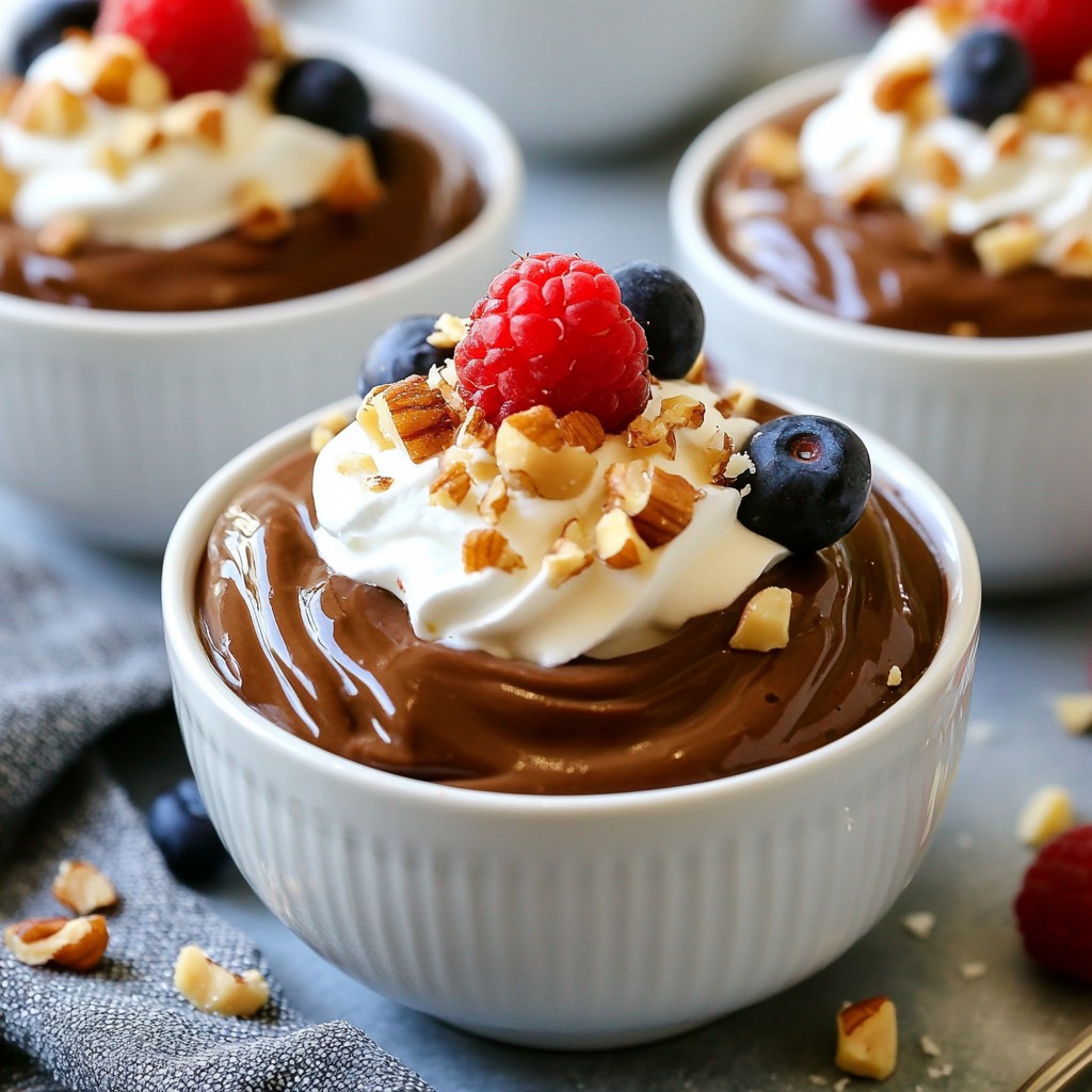 Mexican Chocolate Avocado Pudding Rich and Creamy Delight