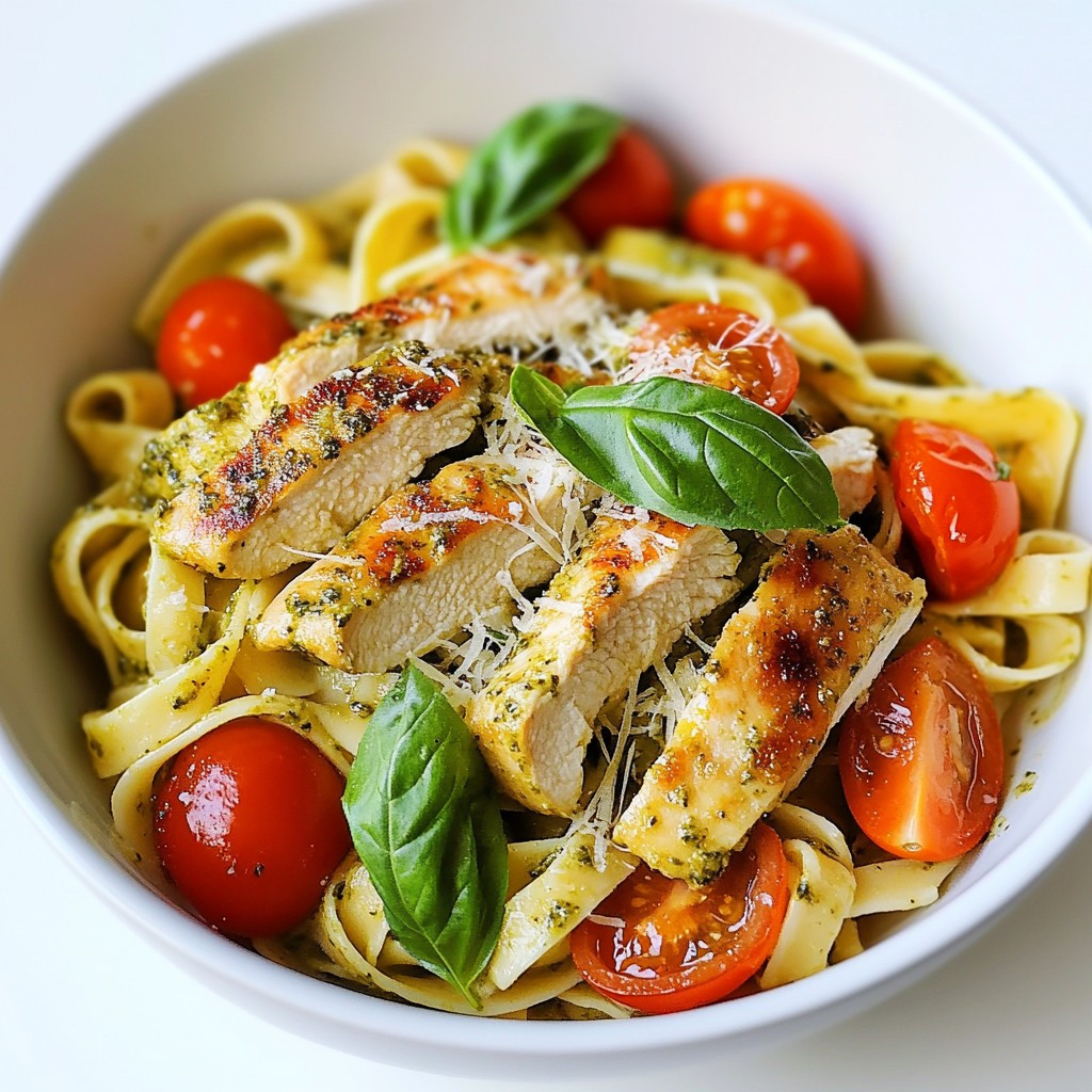 Creamy Pesto Chicken Pasta Easy Weeknight Meal