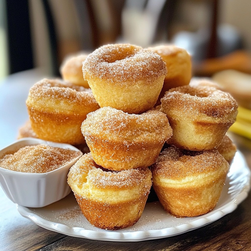 Cinnamon Sugar Donut Muffins Cozy and Simple Recipe