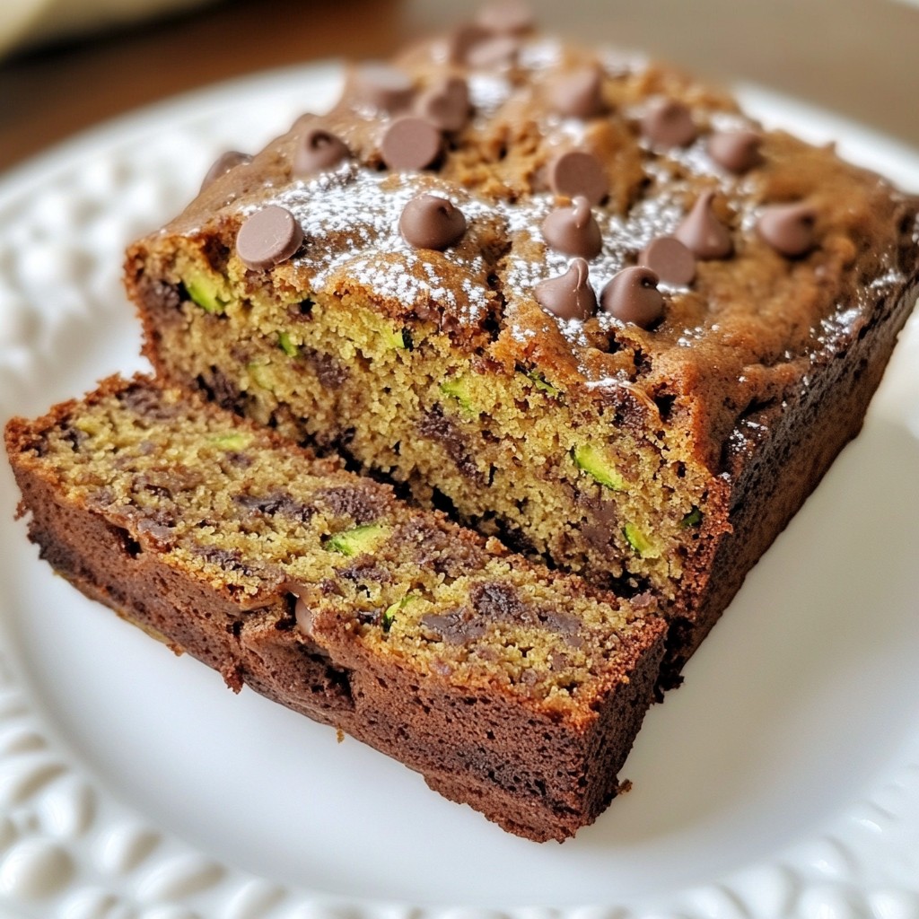 Chocolate Chip Zucchini Bread Delightful and Simple Recipe