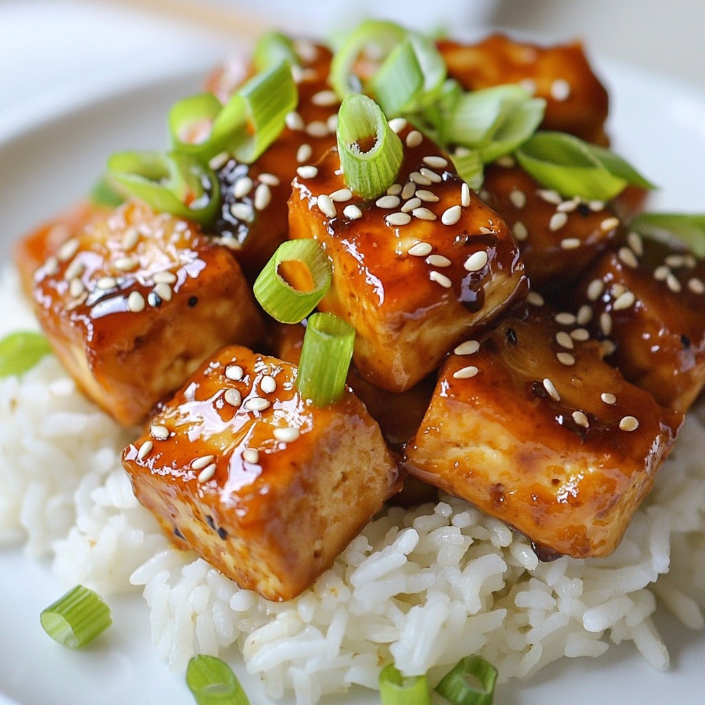 Crispy Honey Garlic Tofu Easy and Flavorful Recipe