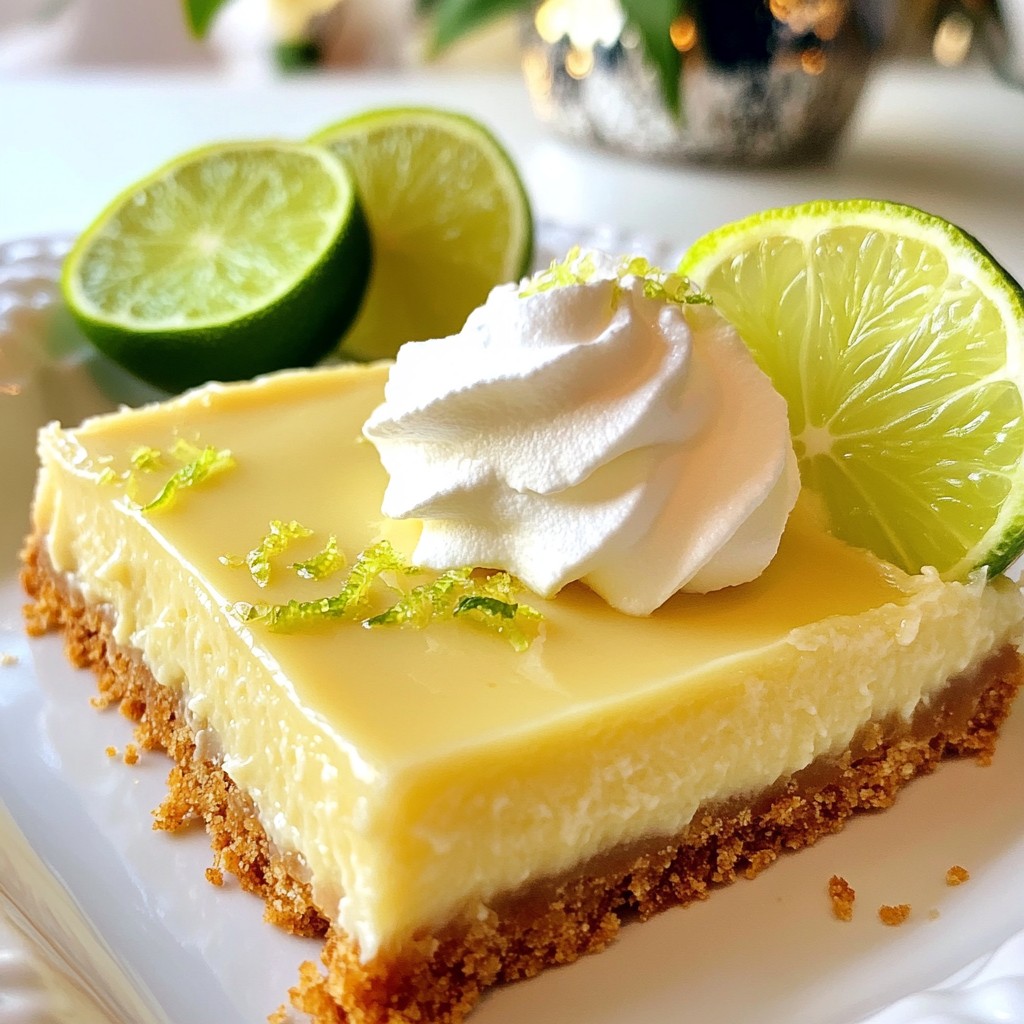 Key Lime Pie Bars Simple and Tasty Treat