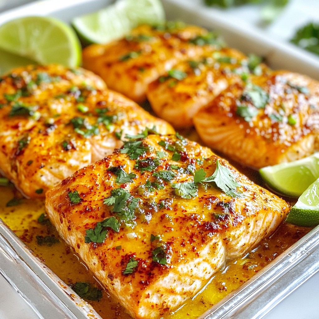 Chili Lime Baked Salmon Flavor Packed Health Dish