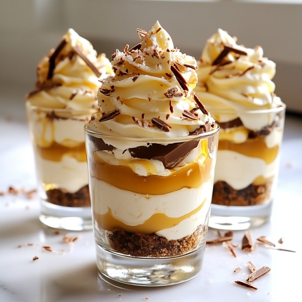 Creamy No-Bake Coffee Caramel Parfaits Delight