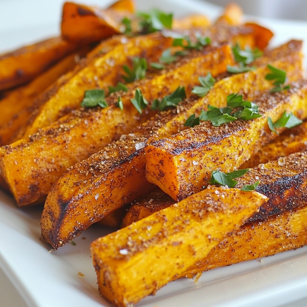 Baked Sweet Potato Fries Crisp and Flavorful Snack
