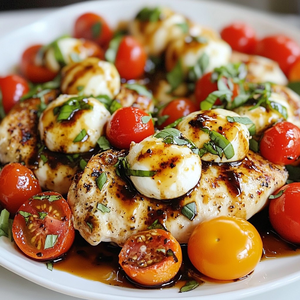 Caprese Chicken Skillet Flavorful One-Pan Dinner