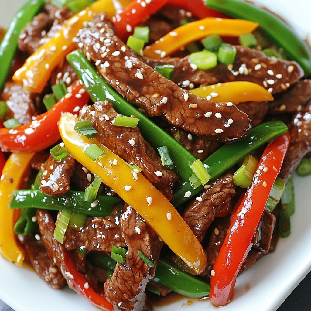 Teriyaki Beef Stir Fry Flavorful and Fast Dinner