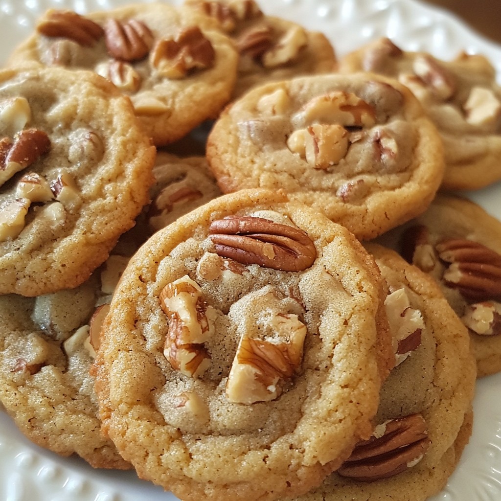 Irresistible Brown Butter Pecan Cookies Easy Recipe