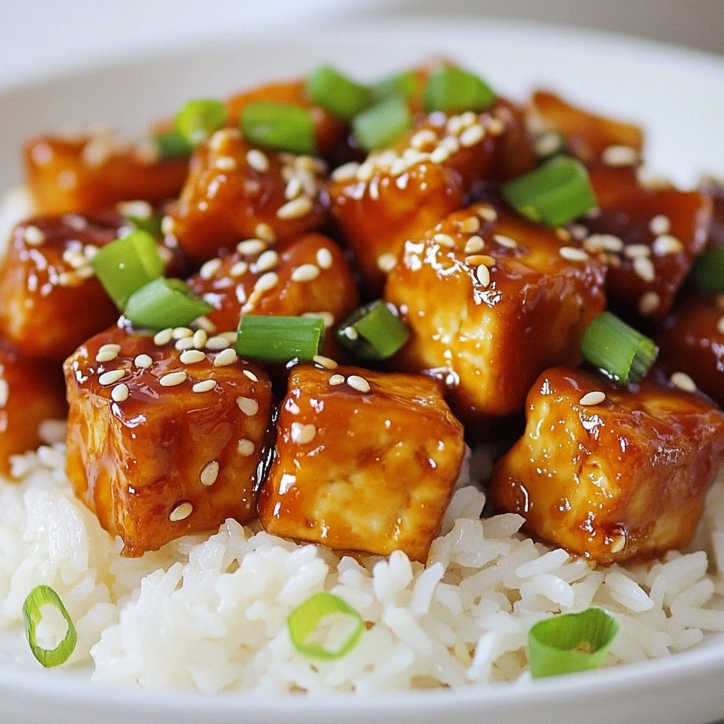 Spicy Honey Glazed Tofu Flavorful and Easy Recipe