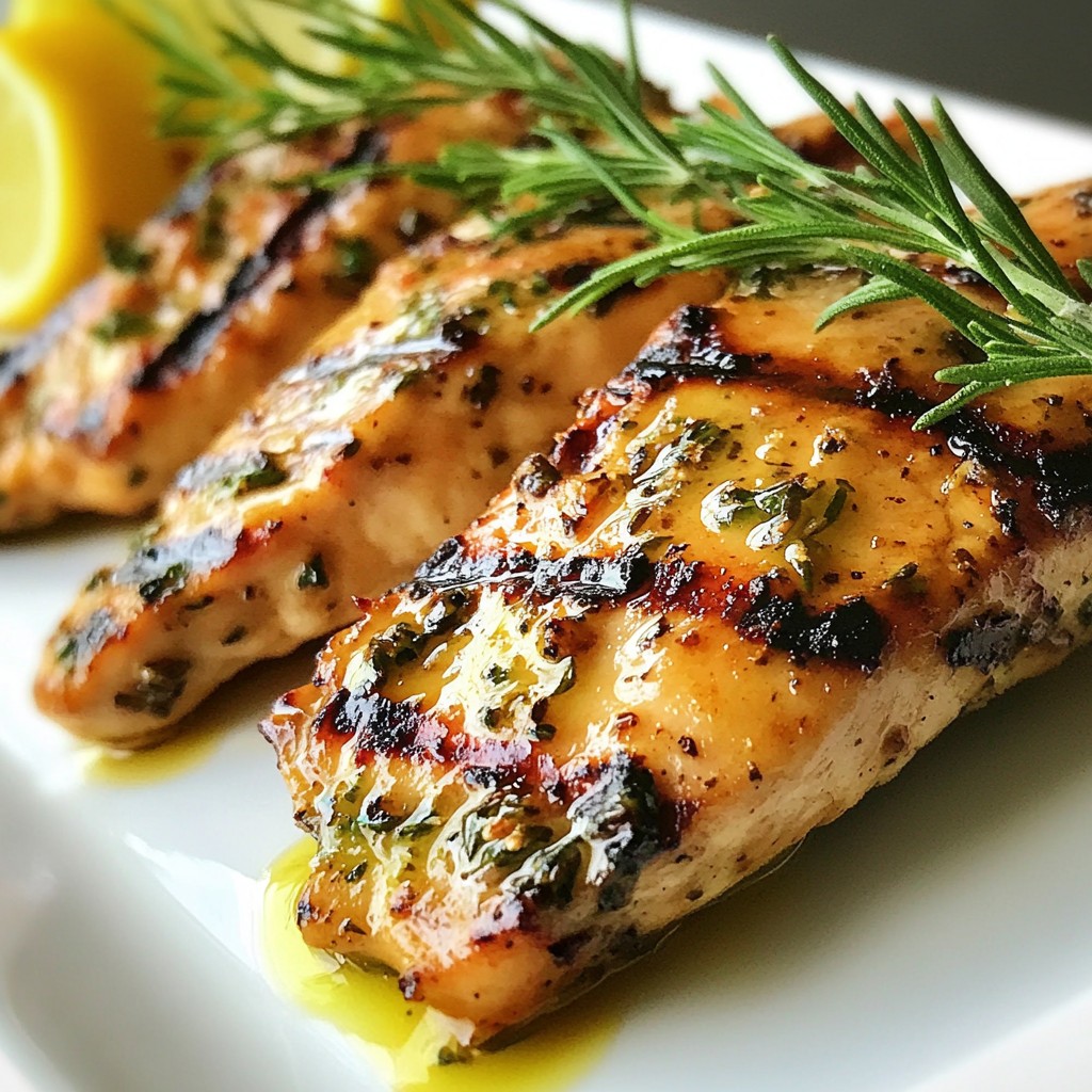 Lemon Herb Grilled Chicken Flavorful and Easy Recipe