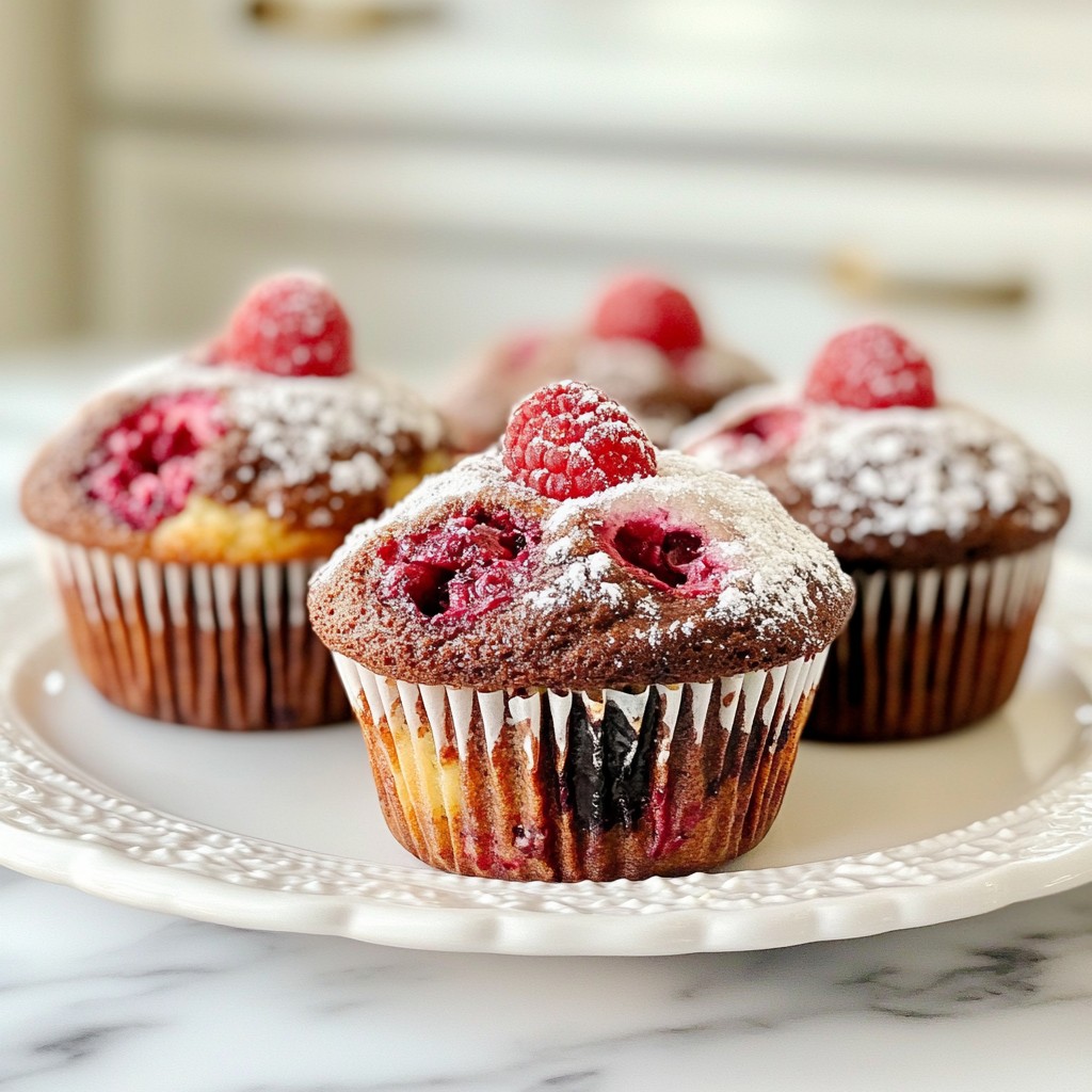Raspberry Chocolate Chip Muffins Warm and Delicious Treat