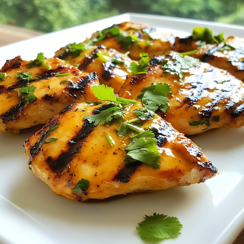 Honey Lime Grilled Chicken Tasty and Simple Meal