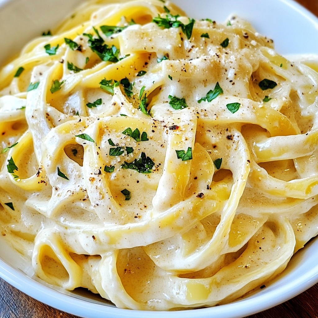 Vegan Cashew Alfredo Quick and Creamy Recipe