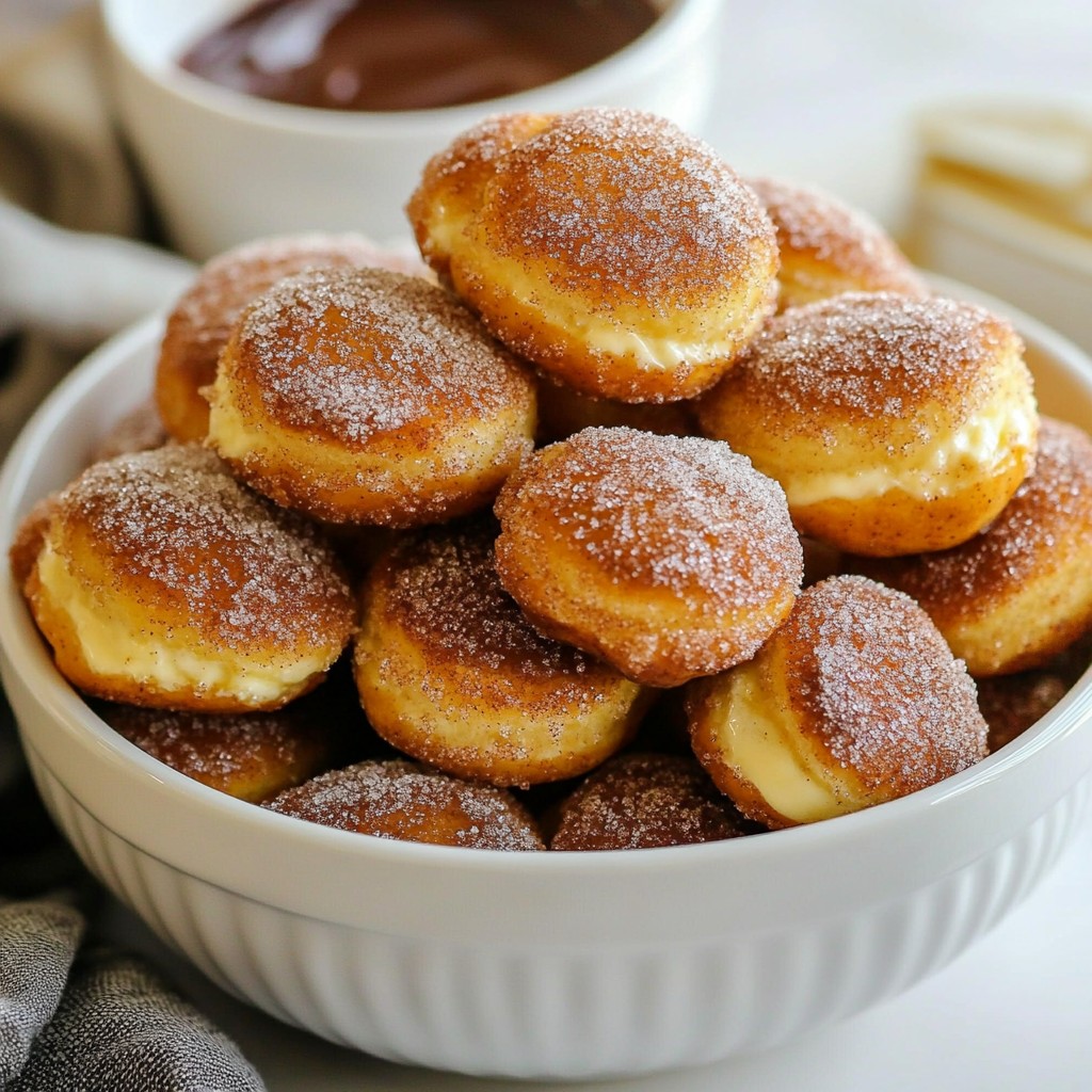 Cinnamon Sugar Pretzel Bites Irresistible Snack Treat