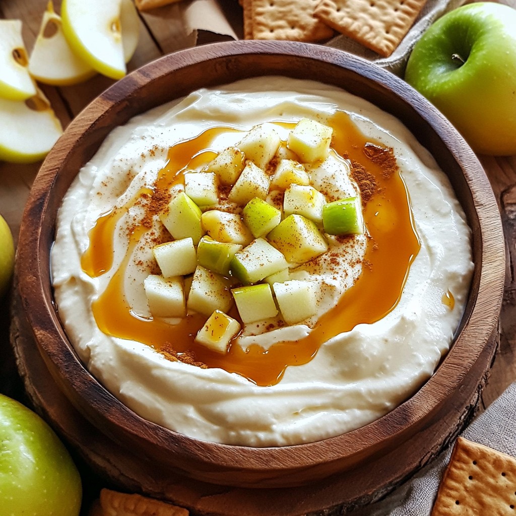 Caramel Apple Cheesecake Dip Delightful and Easy Treat