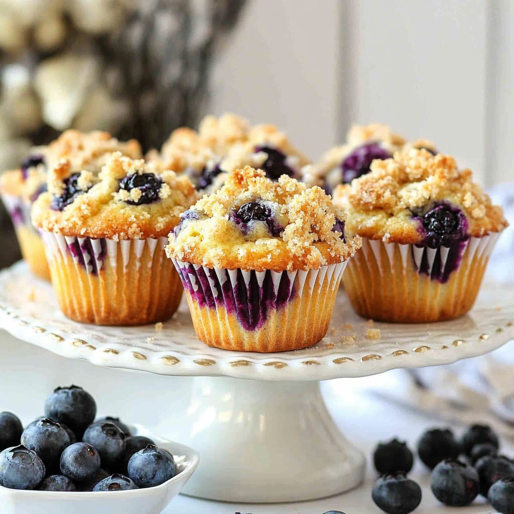 Blueberry Crumble Muffins Simple and Tasty Snack
