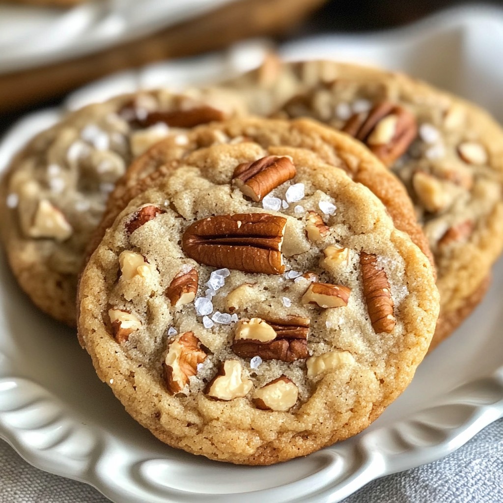 Brown Butter Pecan Cookies Rich and Chewy Treat