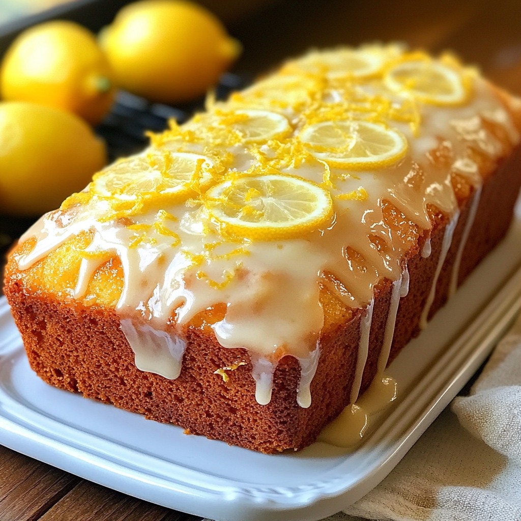 Copycat Starbucks Lemon Loaf Tasty and Simple Recipe