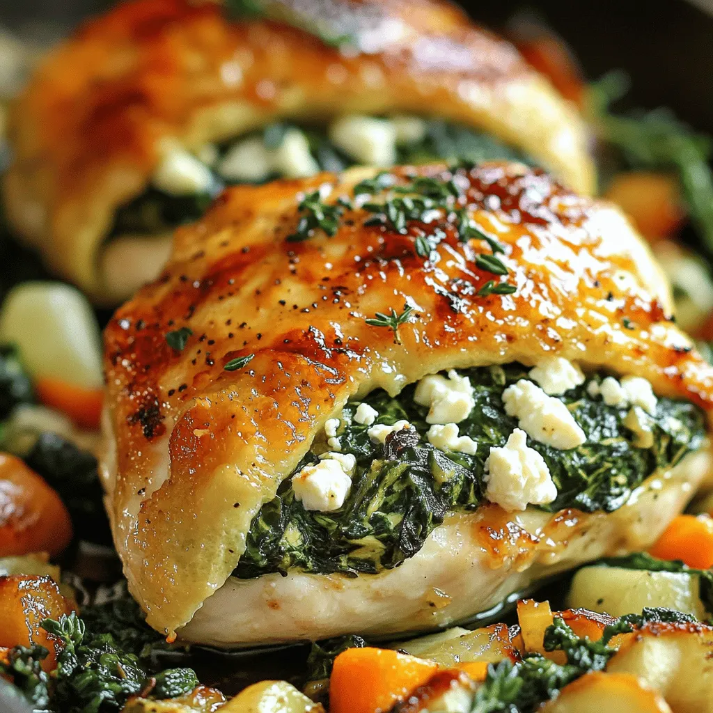 Spinach Feta Stuffed Chicken Tasty and Simple Recipe